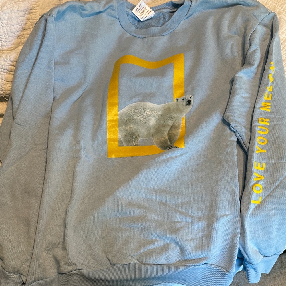 Love Your Melon Light Blue Sweatshirt